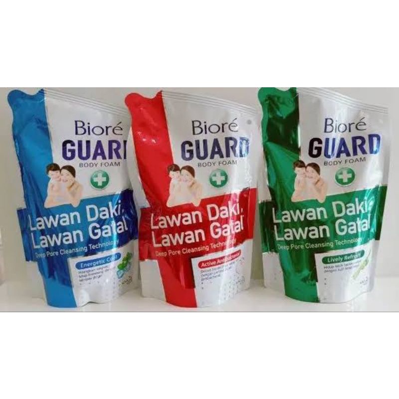 PROMO BIORE GUARD BODY FOAM REFFIL 400ML // BIORE BODYWASH  REFFIL // BODYWASH BIORE // BIORE SABUN 