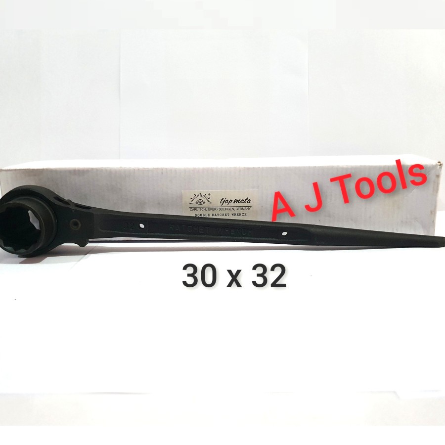 Kunci Ring Ratchet 30 x 32 mm TJAP MATA / EYE BRAND GERMANY