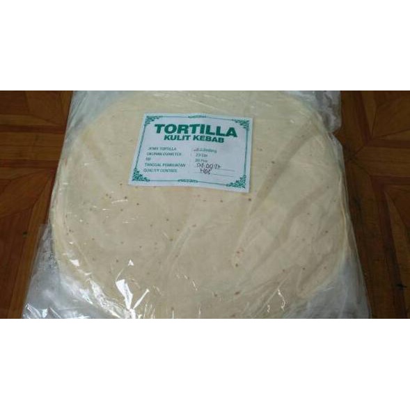 

NEW ARRIVAL Tortilla Kulit Kebab 25 cm isi 20 Lembar Tortila Enak Tidak Mudah Sobek Bisa untuk Kebab Frozen 867