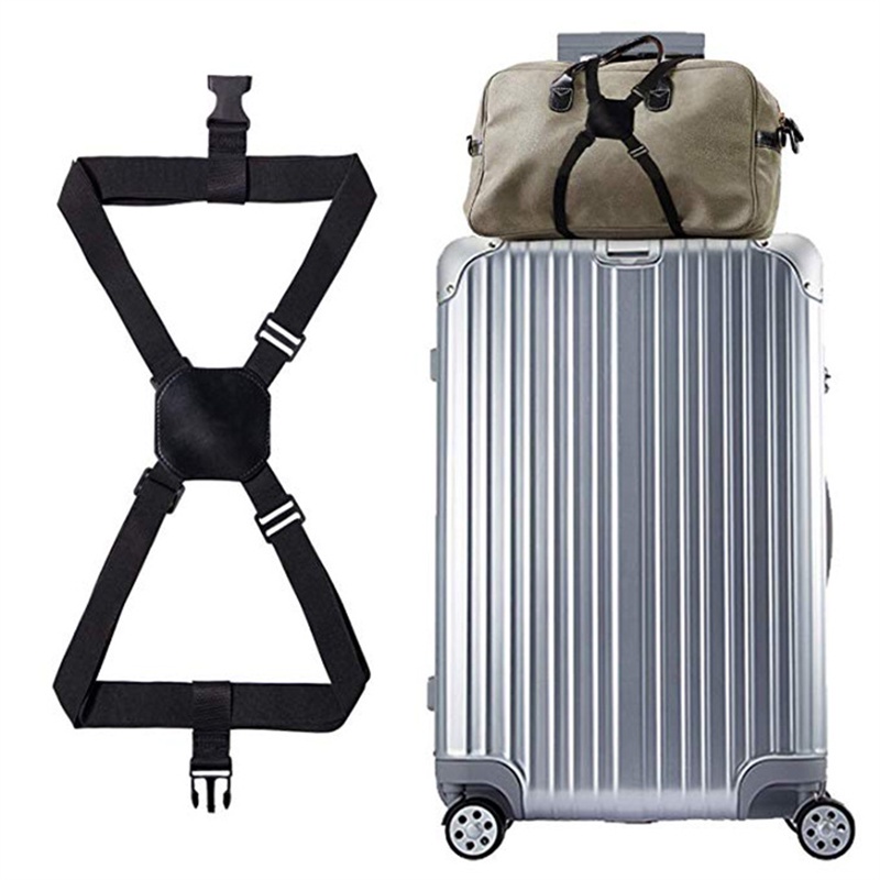 1pc Tali Bagasi luggage belt Adjustable Travel Elastis Sabuk Koper Tas