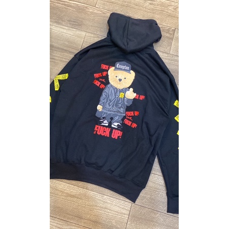 [OVERSIZE] Hoodie Bear F*ck Up BYAZ ORIGINAL