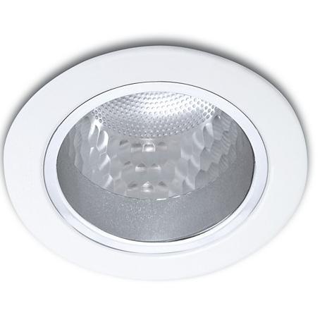 ✪ Downlight Frame 4 inch Putih Silver / Fitting Lampu Plafon Tanam / Tempat Lampu Tanam IB 4" ⇈