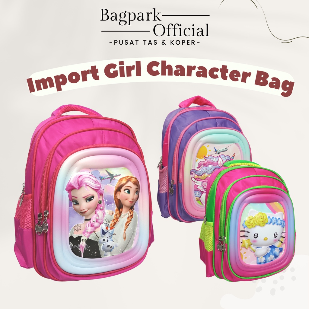 TAS ANAK SEKOLAH ALTO TAS ANAK PEREMPUANN 14 INCH EMBOS UNICORN FROZEN HELLO KITTY TAS ANAK MURAH