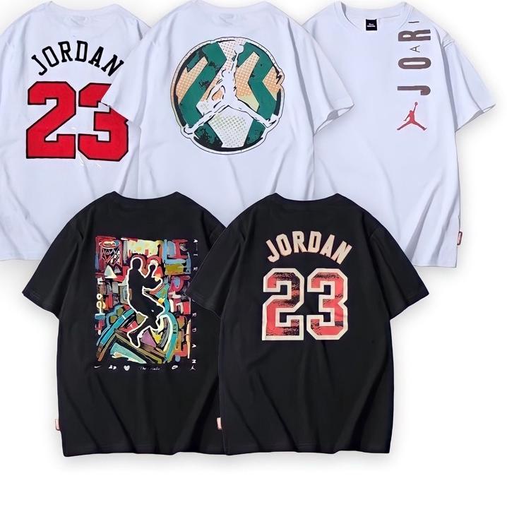 Restock Kaos Air Jordan Basket Pria dan Wanita Full Tag Logo Baju Atasan Pria Premium Terlaris