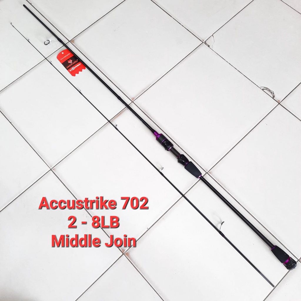 Rod JAKKARU ACCUSTRIKE ULTRA LIGHT GAME (MIDDLE JOIN) 702 / 213cm (Line Test 2-8lbs)