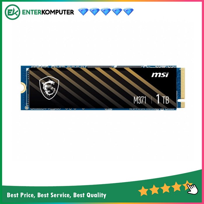 MSI Spatium M371 M.2 NVMe PCIe Gen3 x4 1TB - Grs 5th