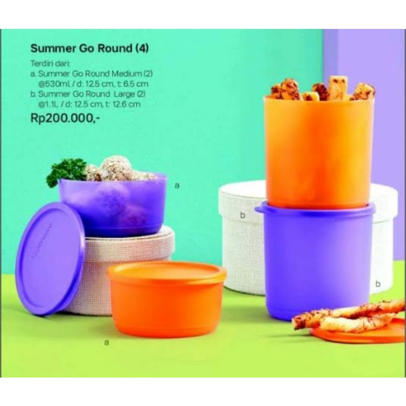 summer go round tupperware