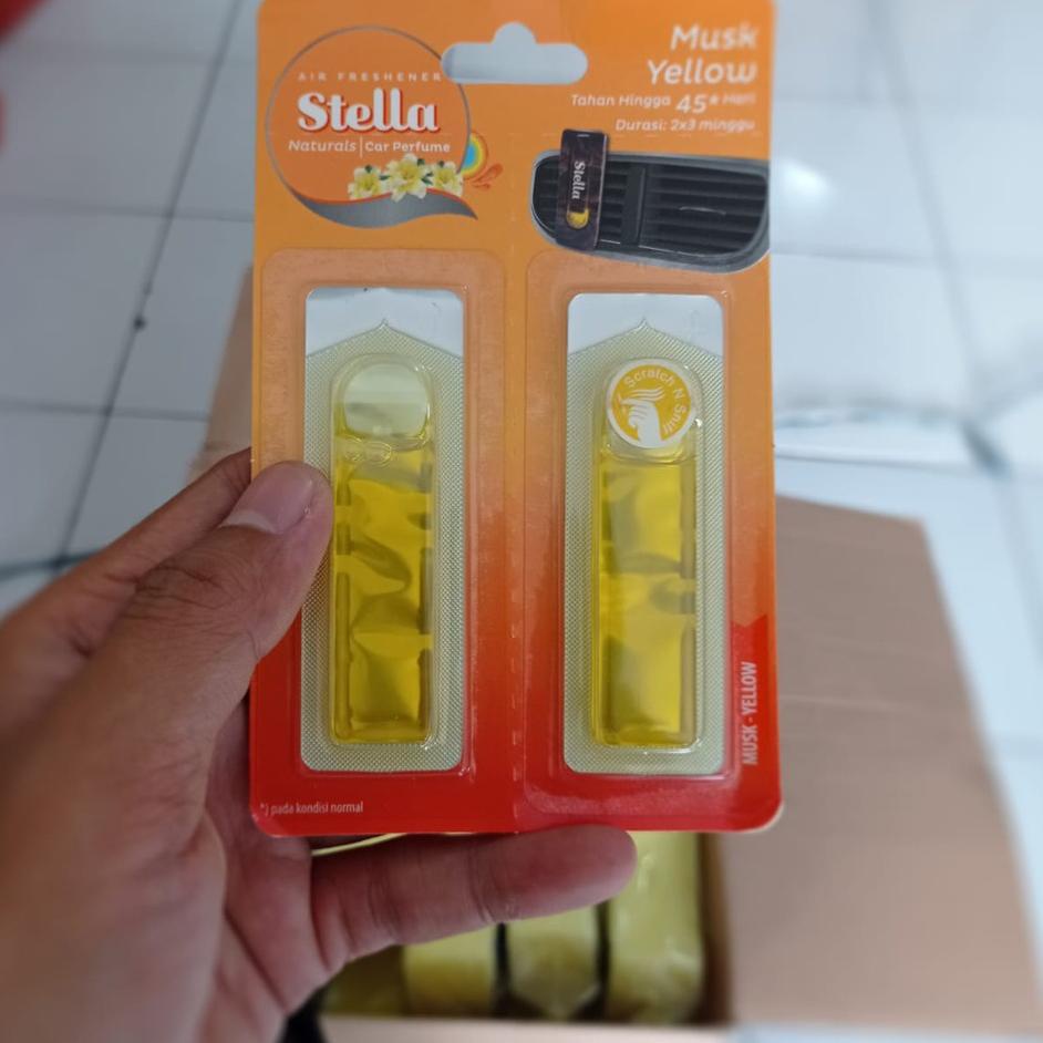 ハ STELLA Car Parfum Set Refill Pengharum Interior Mobil Pewangi Kabin Mobil Penyegar Ruang Mobil ⁂