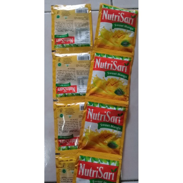 

Nutrisari mangga per renceng