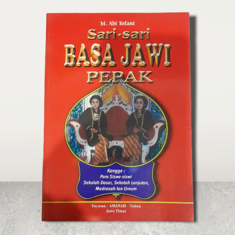 Jual Buku Sari Sari Pepak Basa Jawi Shopee Indonesia