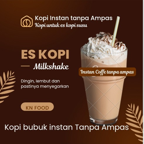 

Bubuk Kopi Instan Tanpa Ampas 1 ONS Coffee Spray Dried NOT Nescafe Classic