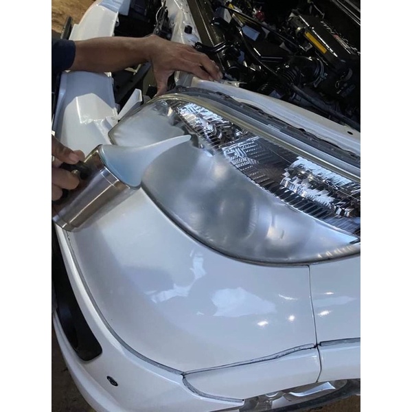 jasa poles headlamp/lampu mobil (nano burn coating)