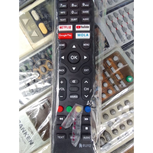 remote TV LED android POLYTRON