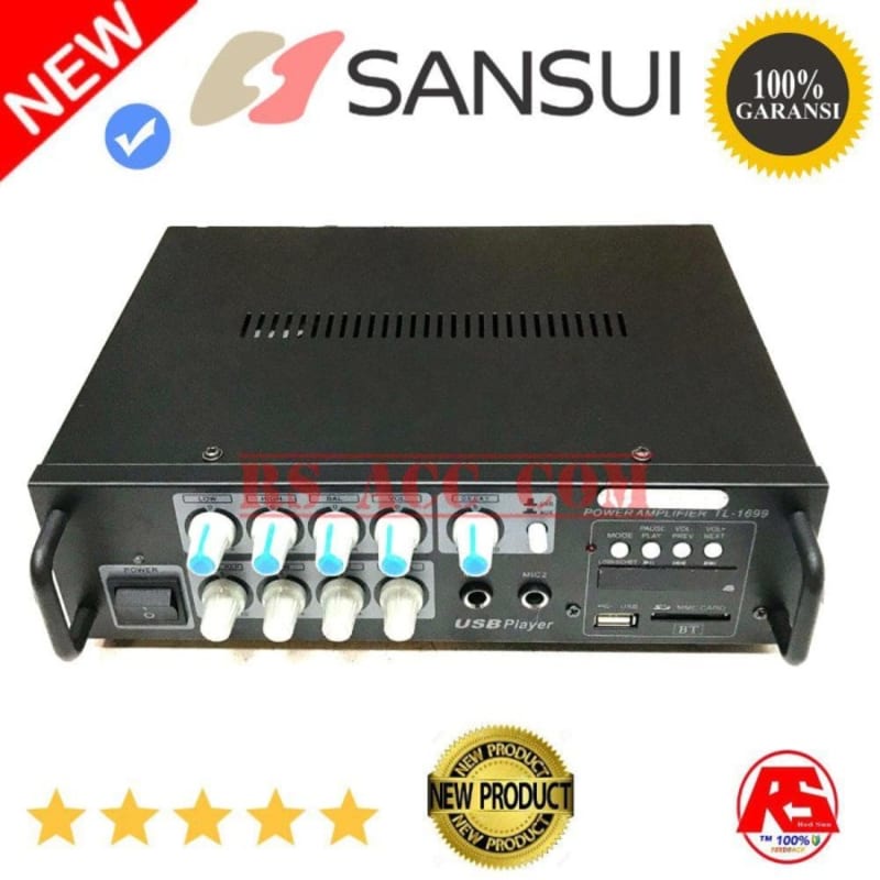 Power SPEAKER amplifier karaoke sansui TL1699