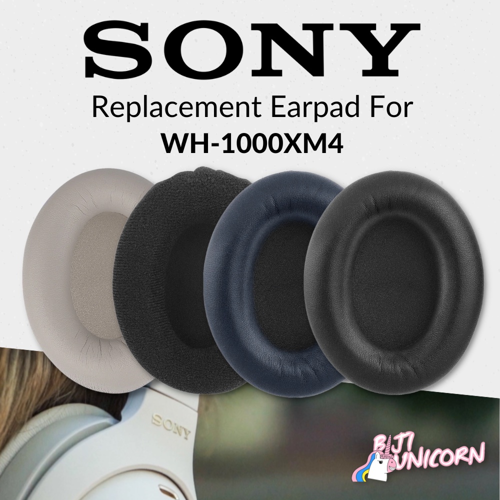 Earcup Earpad Ear Cushion Sony WH-1000XM4 WH1000XM4 XM4 WH 1000XM4 Wireless Busa Bantalan Foam