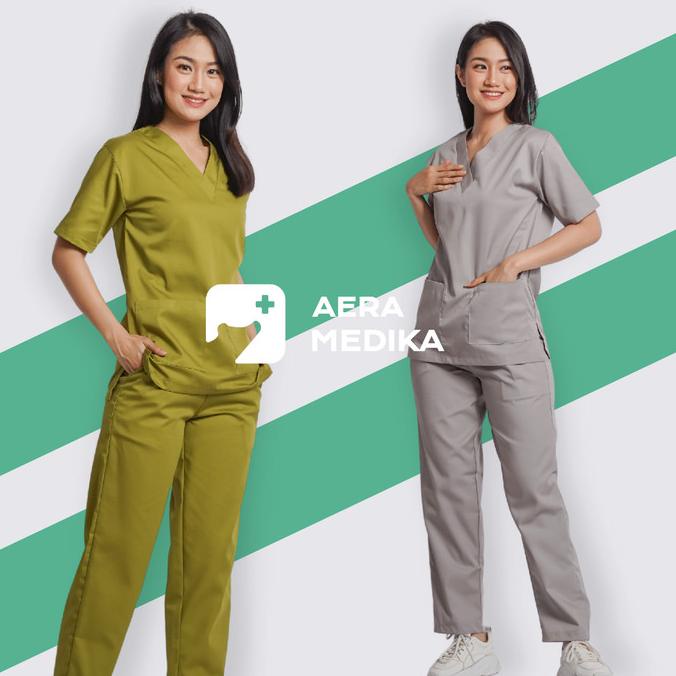 Seragam OKA/ Baju JAGA - LENGAN PENDEK (hera medika)