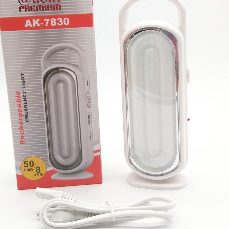Best Product AOKI Lampu emergency 50smd darurat ak 7830
