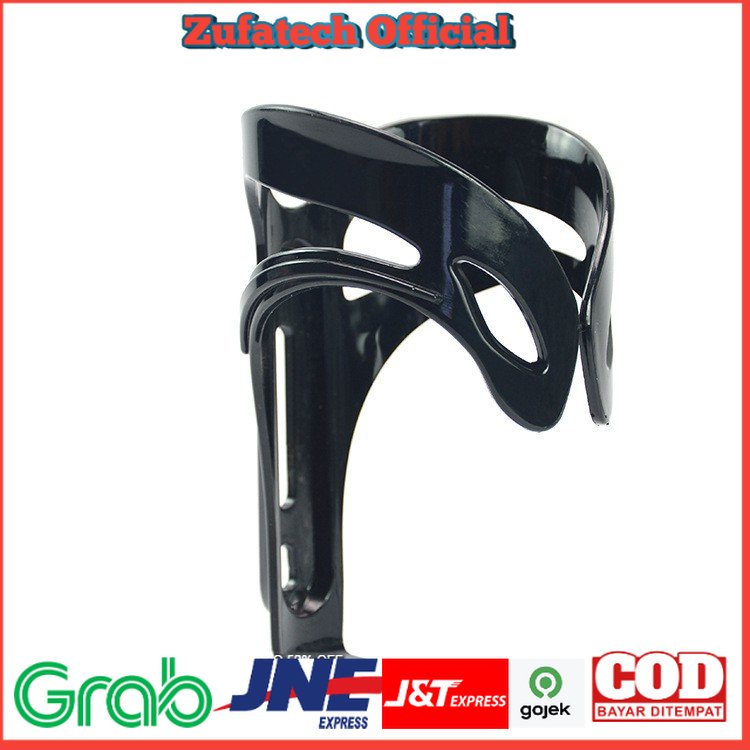 ANSJS Holder Tempat Botol Minum Sepeda Trolley Bottle Bracket Cage - AN10 - Black