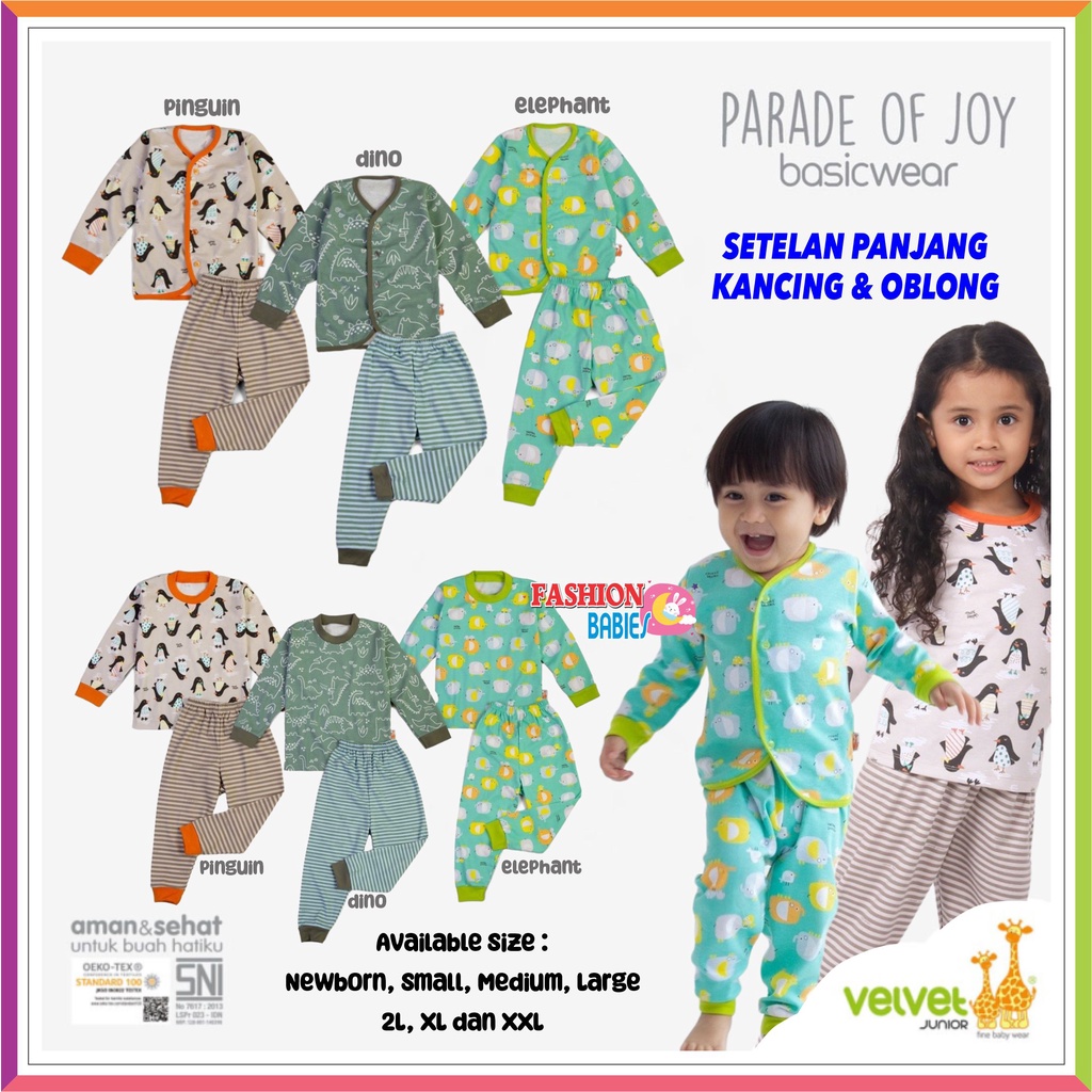 VELVET JUNIOR LONG BASIC WEAR | SETELAN PANJANG SML ❤ Fashionbabies ❤