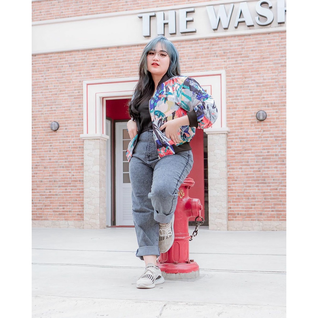Boyfriend Jeans Wanita Jumbo 35 36 37 38 39 40 Celana Jeans Jumbo WANITA