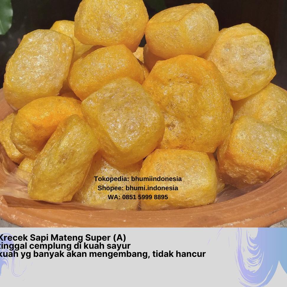 

(A-Y9Y-❤) Krecek Kulit Sapi Super / Kerecek Sayur Matang tinggal cemplung/ Krecek Premium banyak diminati