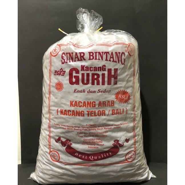 

Kacang telor medan / kacang bali / kacang arab 10kg