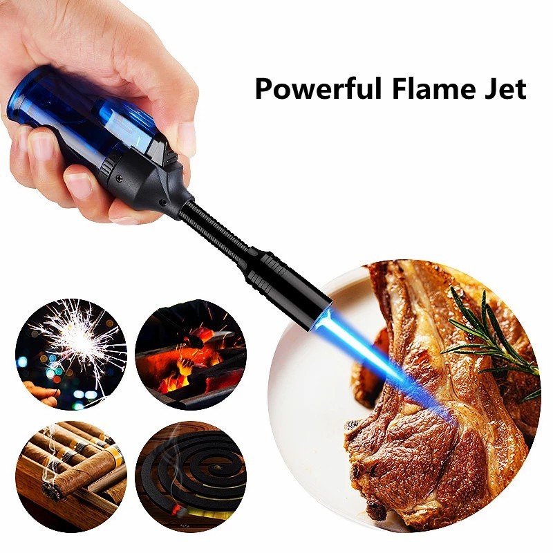 Korek Api BBQ Ringan Model Api Jet Unik Power Torch