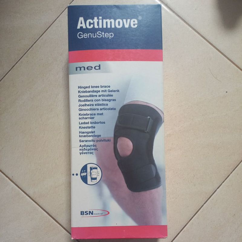 Actimove GenuStep Deker lutut sakit, terkilir, patah dan cidera pria/wanita