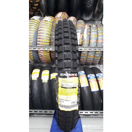 Ban SHINKO SR241 4.00-18 Universal For Ring 18 Motor Adventure Enduro Trail Offroad Cross dll