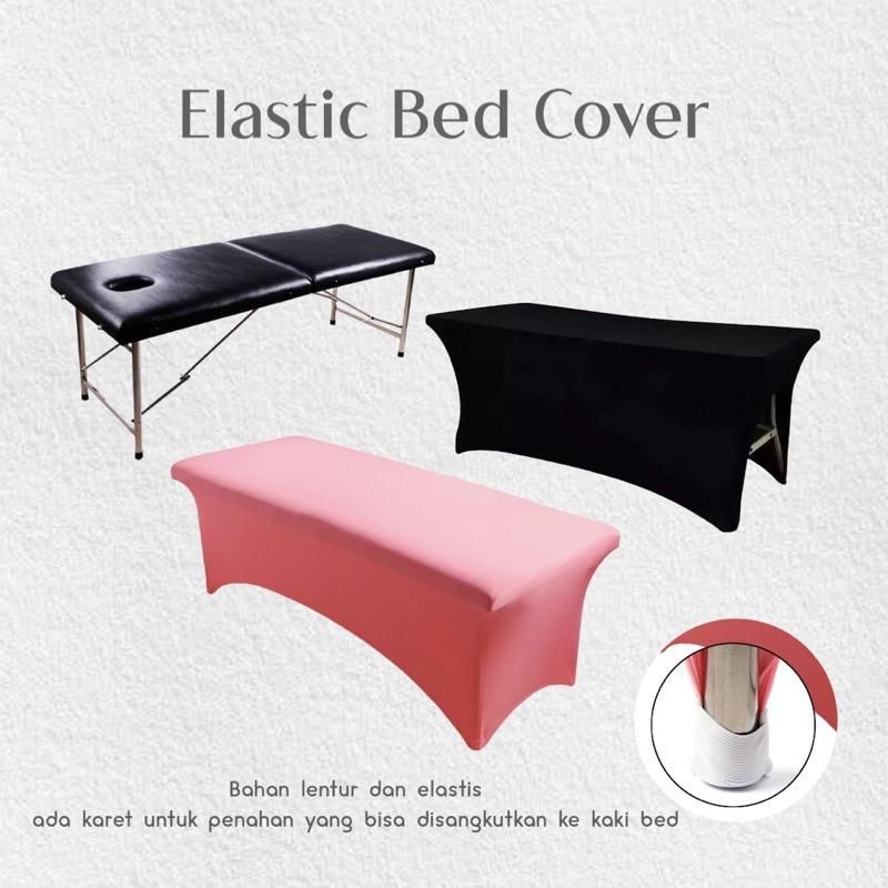 Bed cover elastis Professional Eyelash / Beauty Studio Retractable and Elastic Bed Cover elastis / Bed Sheet Lash Bed Cover New Black