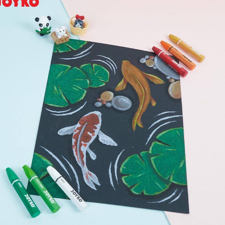 

[KODE PRODUK FTPEQ6748] Crayon Krayon Minyak Oil Pastel Joyko