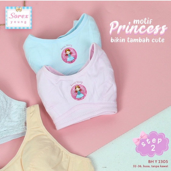 Sorex Young Miniset Pakaian Dalam / Bra BH Anak Remaja - 2304 ; 2305 Step 2 (PILIH WARNA)