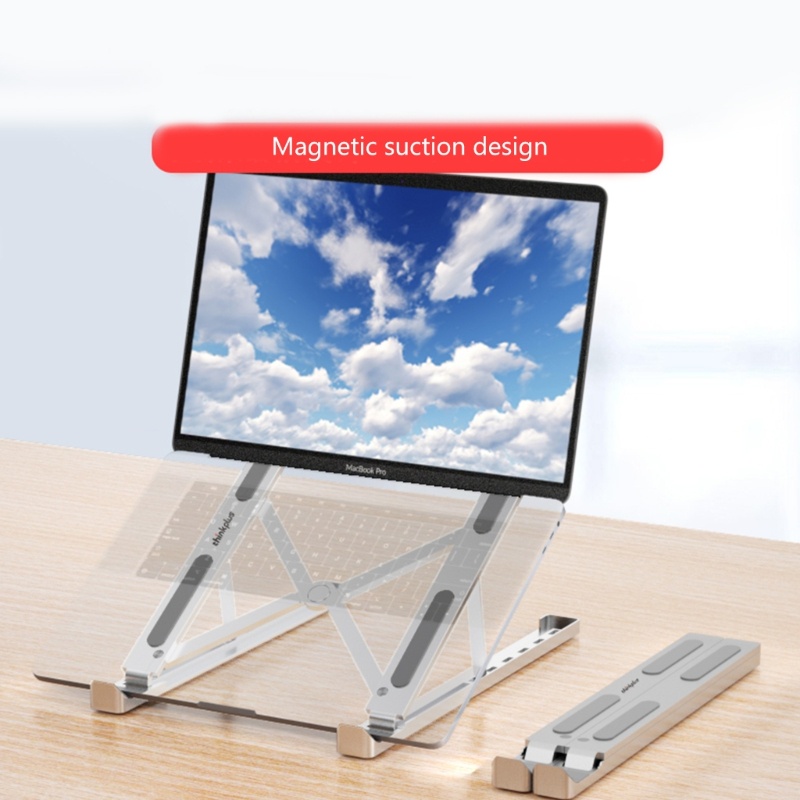 Zzz New Cross-border Notebook Stand Lipat Aluminium Alloy Laptop Komputer Pendingin