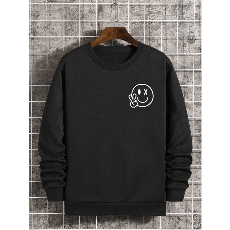 GO FORWARD Sweatshirt Basic II Sweater Crewneck Print DTF II Sz M - XL Anak &amp; Dewasa ( Pria &amp; Wanita )