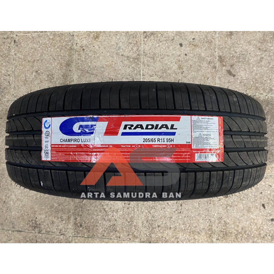 Ban GT Radial Champiro Luxe 205 / 65 R 16 R16