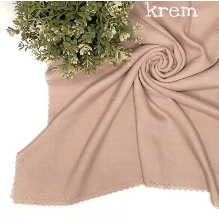 PROMO DISKON Anniversary Sale - ZM Zaskia Mecca - Sadi Hijab Polos - Kerudung Segi Empat