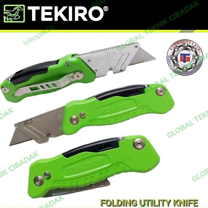 

Tekiro Pisau Cutter Lipat Multifungsi/Folding Utility Knife