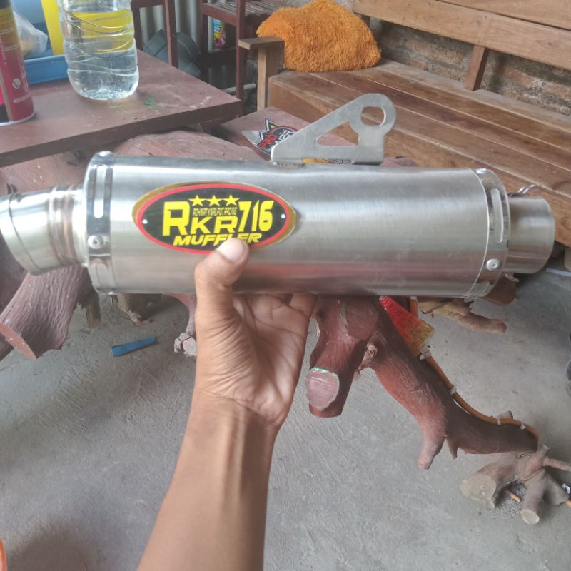 knalpot RKR Muffler model best3 original RKR Muffler