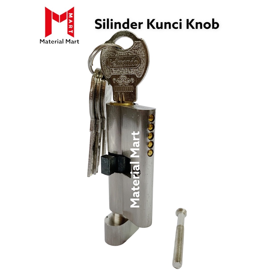 Silinder Knob Kunci Pintu | Cylinder WC Pintu | Silinder WC Murah | Material Mart