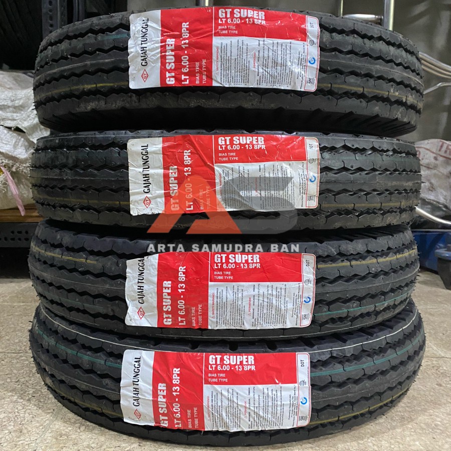 Ban Gajah Tunggal GT SUPER 600 6.00 - 13 8PR