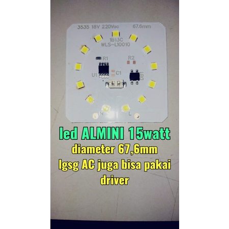led almini 15watt paket /1.000pcs Rp 3jt