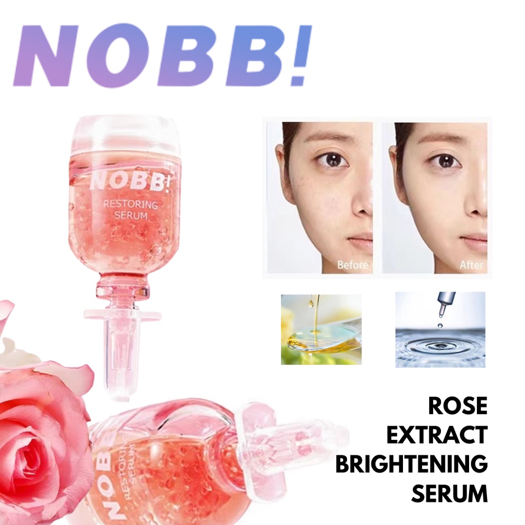 [BPOM][100% ORI]NOBB ! Restoring Serum Floral Secret Rose Reviving Liquid Essence