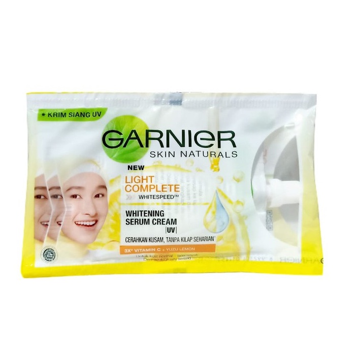 ☘️ CHAROZA ☘️ GARNIER Light Complete Whitening Serum Cream 7ML