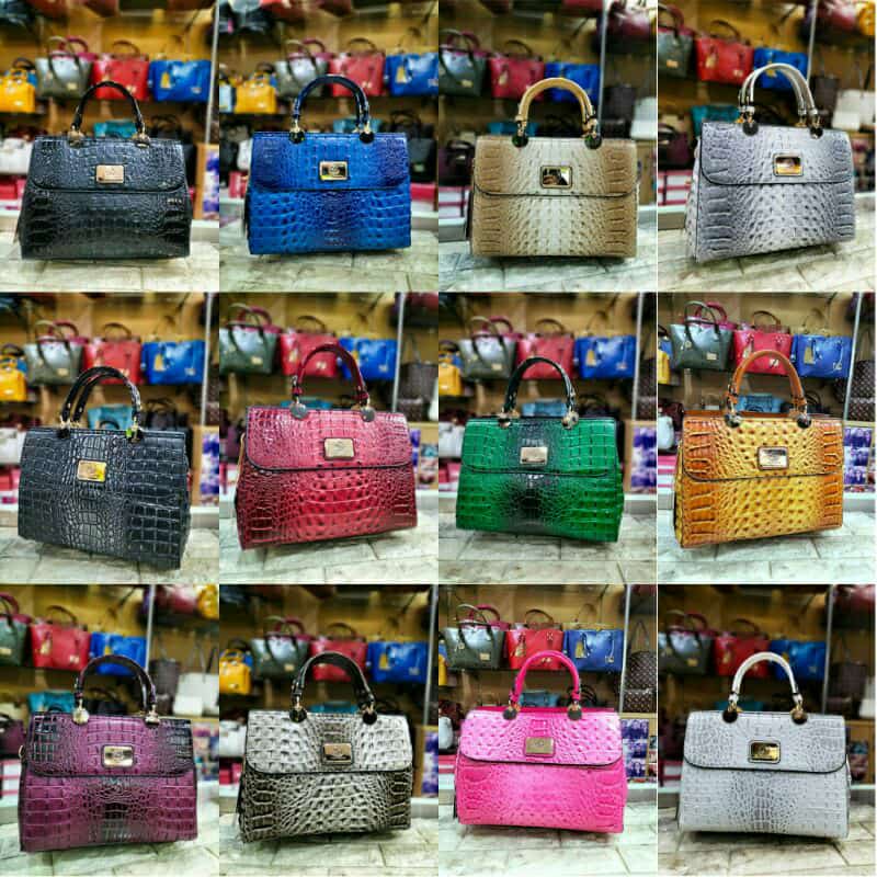 UMANO VERO BIANCA CROCO S6959 BAHAN CROCO TAS WANITA SELEMPANG FASHION TAS WANITA
