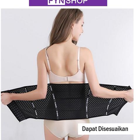 Fyn UW15 Korset Pelangsing Pinggang Perut Pembentuk Tubuh Korset Ukuran Besar JOVINO ◦ CPV.11De22ᴺ