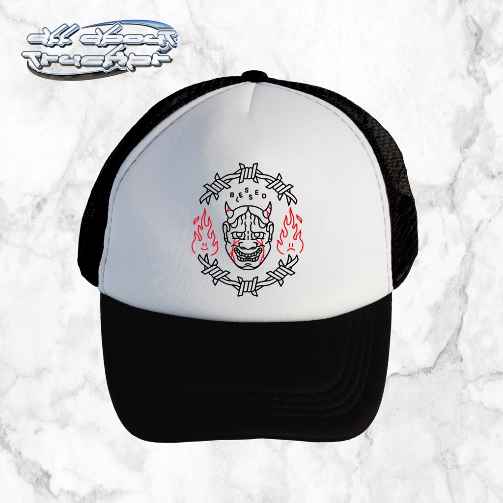 Blessed Oni | Trucker Hat | All About Trucker