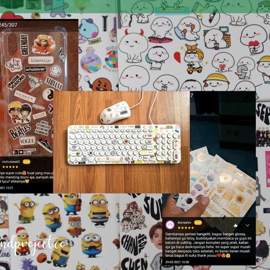 

➫ 50 PCS STICKER TUMBLR PENTOL | PAKETAN STICKER TUMBLR PENTOL | STICKER TUMBLR PENTOL ザ