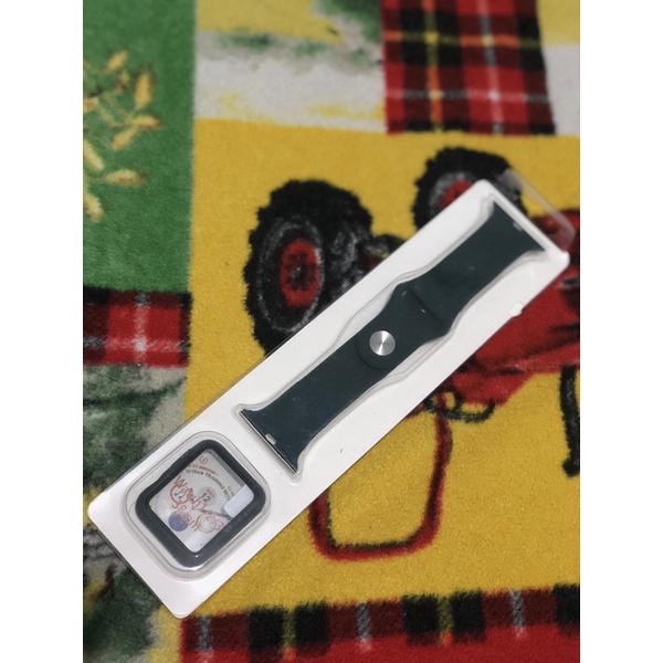 Tempered Glass Protector watch cover + strap iWatch series 6 SE 5/4/3/2/1