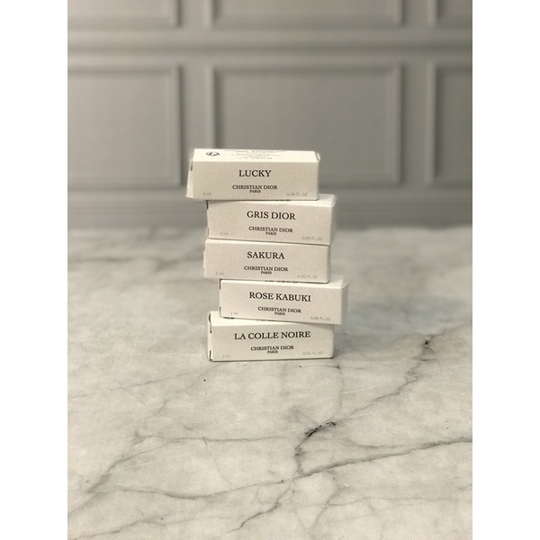 Maison dior parfum vial