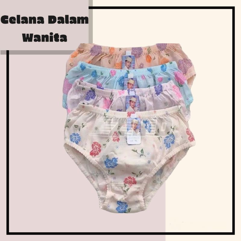 Celana Dalam Wanita ( S, M, L, XL, XXL, XXXL, L5) Lusinan | Grosir CD Wanita Lusinan | Celana Dalam Wanita Murah